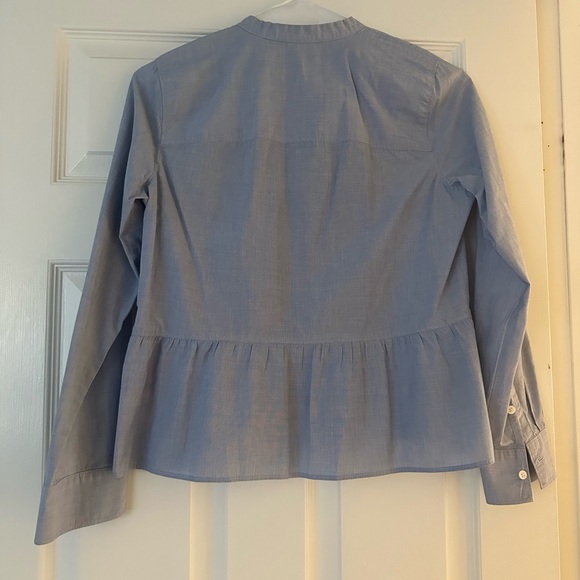 Madewell Button Down in Denim Blue - Picture 2 of 6